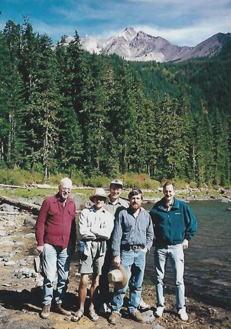 Wes, Ian, Dave, Bill and Steve at Jefferson Park