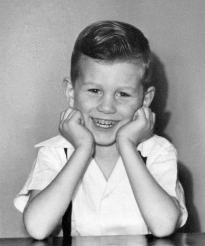 This is one of a few photos that were taken of me for the Steve and Nancy Santa Claus series of Christmas stories that my father made.