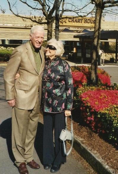 J. Wesley Sullivan and Ruth Gray at Wes's 86th birthday celebration